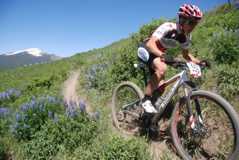 Howard Grotts storming to victory in Crested Butte