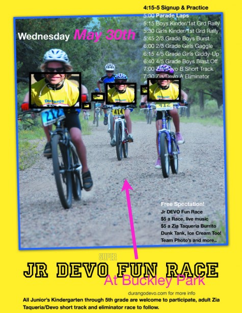 2012 JrDEVO Fun Race Poster