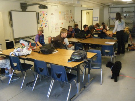 cycling class is in session at Animas High