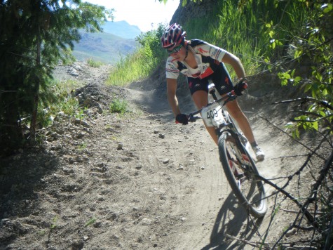 Alicia Rose Pastore defending her National Title in Sun Valley