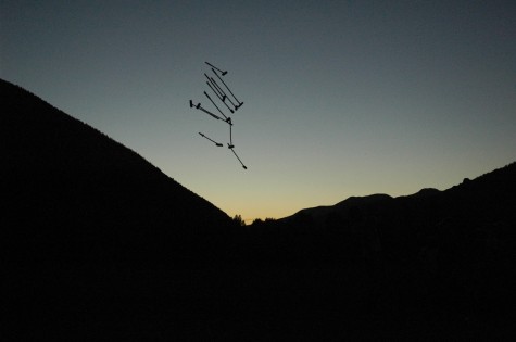 polo mallets fall to the ground in Telluride.....this photo really has nothing to do with AHS.