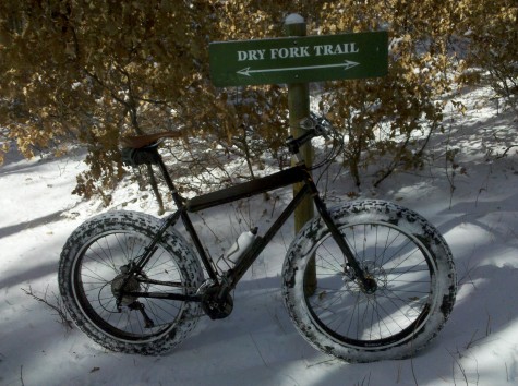 Go ahead and give it a try. This photo was taken on the Dry Fork Trail in Durango on November 22nd of this year.