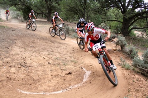 Howard shows Markus, Colton, Sepp and Skyler the way.