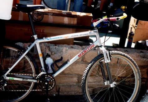 So sweet. Check out Devo board member Travis Browns first pro bike.