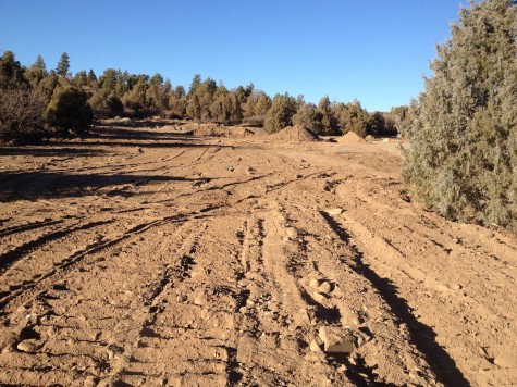 A small portion of the Spirit Trail was inadvertently demolished by a bulldozer yesterday ( adjacent to the cemetery). Trails 2000 will rough-in a reroute this week and do a more substantial reroute in spring once their work is finalized. FYI.