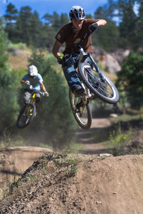 Hello, Colorado Timberline Academy has invited us to their land to take part in the CTA SHort Track and Jump Jam. As you may already know, they have amazing progressive jumps for beginner to pro and a new singletrack course around the property that makes for great skill building. The B race will be at 6pm (now 30 min later) and the A race at 630pm. The jump jam will go from 530-730 with the Expression Session at 7pm, a group jump sesh to the Rad Soundtrack. There will also be grilled burgers or dawgs for very cheep to keep us going till dark, so come on out and race your bike, then eat meat and jump your bike till dark. The short track racing is 5$ to compete and racers should expect a multi lap 20+ minute singletrack/gravel roads/doubletrack course. The jump jam is free and non competitive! 