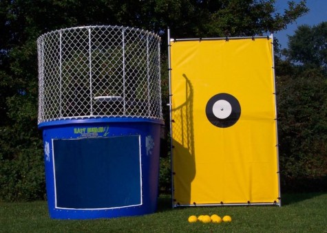 Thats right, its a dunk tank. Coaches beware!