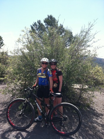 Devo mom's Cheryl and Alsion are all smiles after riding the last drop of Star Wars!!!  Watch out Roan and Toby...here comes mom!