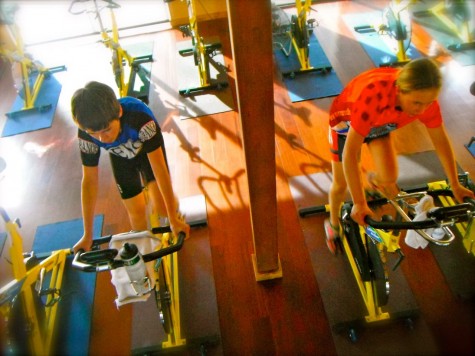 The Devo pre-season spin class was a success in its 3rd year. For 2012, taking place at Core Value Fitness, the class covered numerous topics from cycling history to spin technique. Music was amazing every time with the highlight being Justin Beaver's new hit song, "pick me." Class will resume in February of 2013.